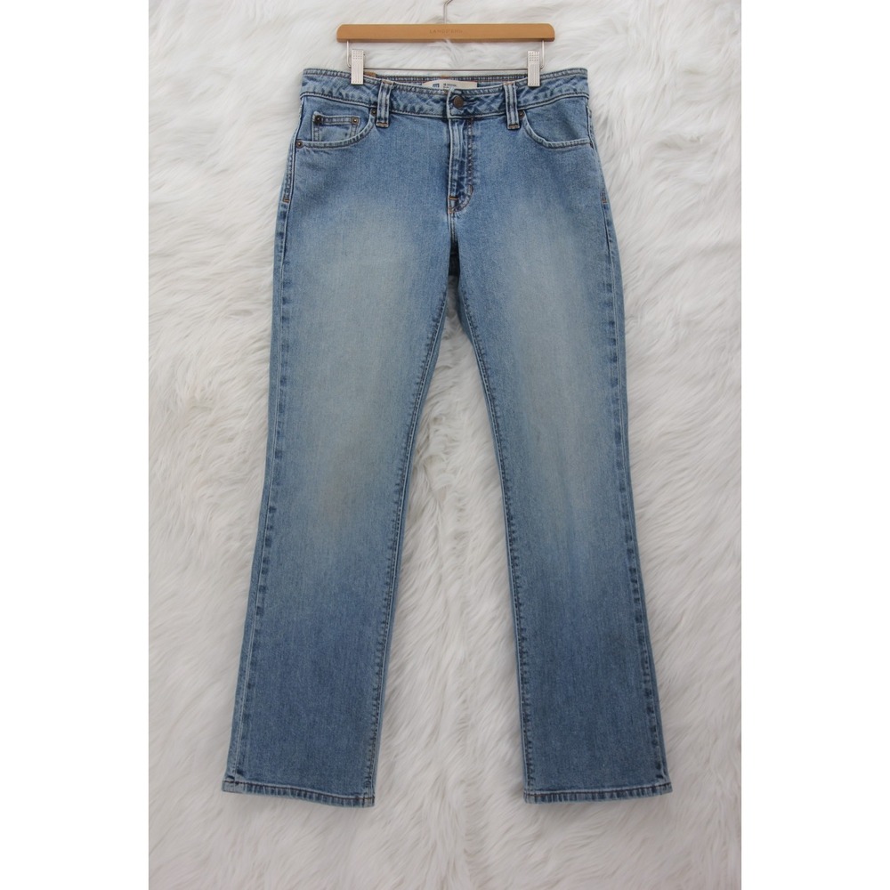 Vintage Gap Jeans Women's 10 Blue Light Wash Boot Cut Jeans Classic Y2K Normcore